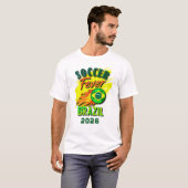 SOCCER Fever 2026 Brasilien Fan Gear Limited Editi T-Shirt (Vorne ganz)