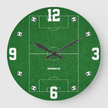 Soccer Field Design Sports Fan Home Decor
