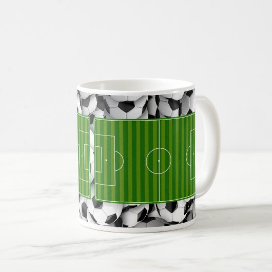 Soccer field kaffeetasse (VorderseiteRechts)
