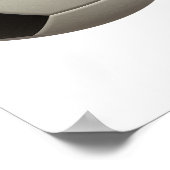 Soccer First Year Down 1st Birthday Party Poster (Ecke)