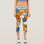Soccer Football Capri Leggings (Vorderseite)