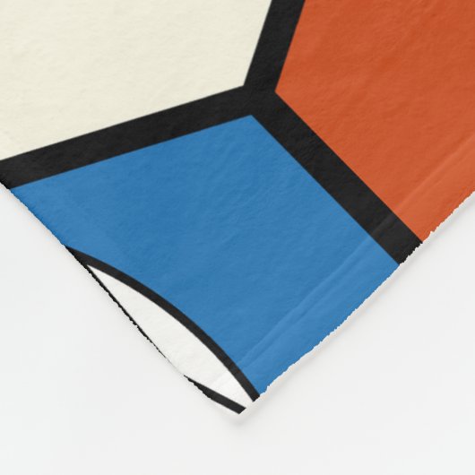 Soccer Football Fleecedecke (Ecke)