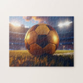 Soccer Football - Golden Ball Puzzle (Horizontal)