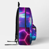 Soccer Football Mega Stadium Bedruckter Rucksack (Links)