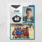 Soccer Football Player 2 Photo Memory Mate (Vorderseite)