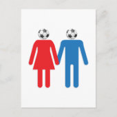 SOCCER FOREVER POSTKARTE (Vorderseite)