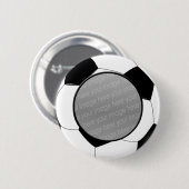 SOCCER-Foto-Abzeichen Button (Vorne & Hinten)