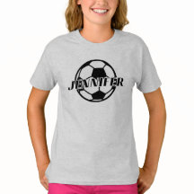 SOCCER GIRL INDIVIDUELLE NAME