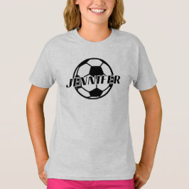 SOCCER GIRL INDIVIDUELLE NAME T-Shirt