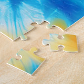 Soccer Girl Personalisierte Krawatte Dye Rainbow B Puzzle (Seite)