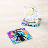 Soccer Girl Personalisierte Krawatte Dye Rainbow B Untersetzer (Vor Ort)