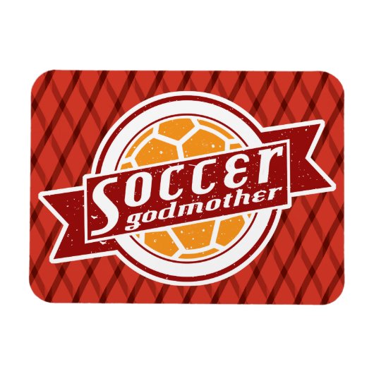 Soccer Godmutter Magnet (Horizontal)