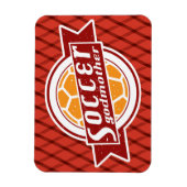 Soccer Godmutter Magnet (Vertikal)