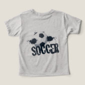 Soccer Graffiti Toddler Tee (Design Rückseite)