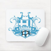 soccer GREECE Mousepad (Mit Mouse)