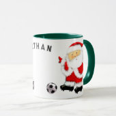 Soccer Holiday Geschenk Kaffee Tasse (VorderseiteRechts)