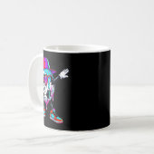 Soccer Ice Cream Drip Dabbing Sprinkles Srts Boys Kaffeetasse (Vorderseite Links)