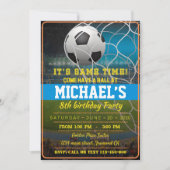 Soccer Invitation Einladung (Vorderseite)