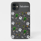 Soccer-Iphone-Fall Case-Mate iPhone Hülle (Rückseite)