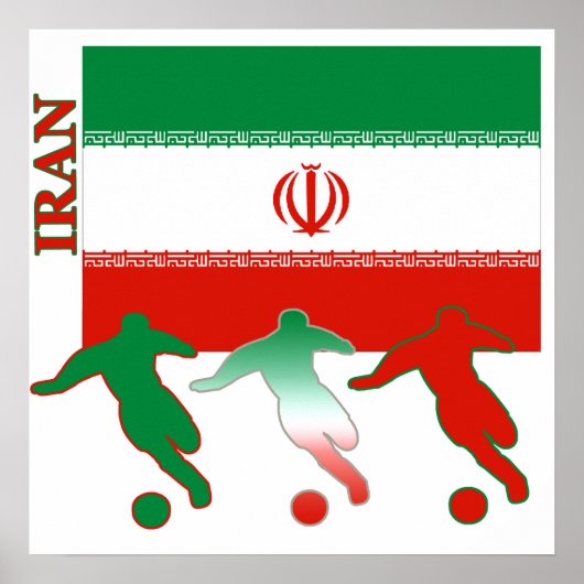 Soccer Iran Poster (Vorne)