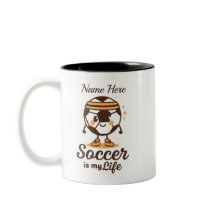 Soccer Is My Life Personalized Name