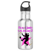 SOCCER IST MEIN LEBEN TRINKFLASCHE (Vorderseite)