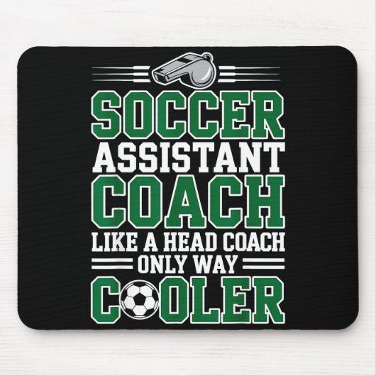 Soccer Istant Coach Like A Head Coach Only Way Coo Mousepad (Vorne)