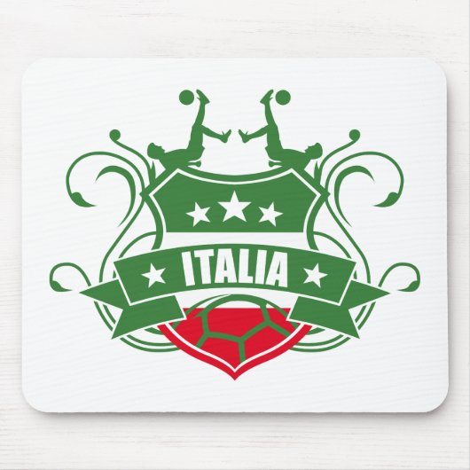 soccer ITALIA Mousepad (Vorne)