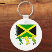 Soccer Jamaica Schlüsselanhänger (Vorderseite)