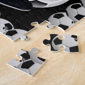 Soccer Jigsaw Puzzle Black (Seite)