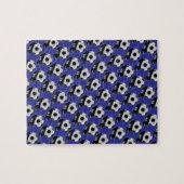 Soccer Jigsaw Puzzle Blue (Horizontal)