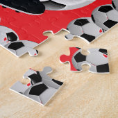Soccer Jigsaw Puzzle Red (Seite)