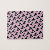 Soccer Jigsaw Puzzle Soft Baby Pink  (Horizontal)
