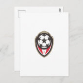 soccer league postkarte (Vorne/Hinten)