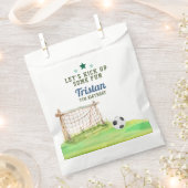 Soccer “Let’s Kick Up Some Fun” Any Age Birthday Geschenktütchen (Ausgeschnitten)