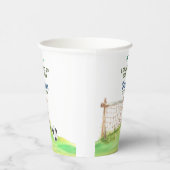 Soccer “Let’s Kick Up Some Fun” Any Age Birthday Pappbecher (Rechts)