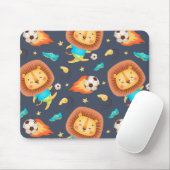 Soccer Lion Mousepad (Mit Mouse)