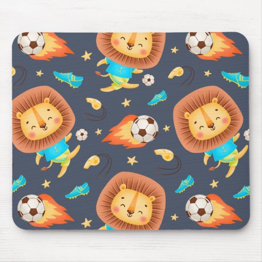 Soccer Lion Mousepad (Vorne)