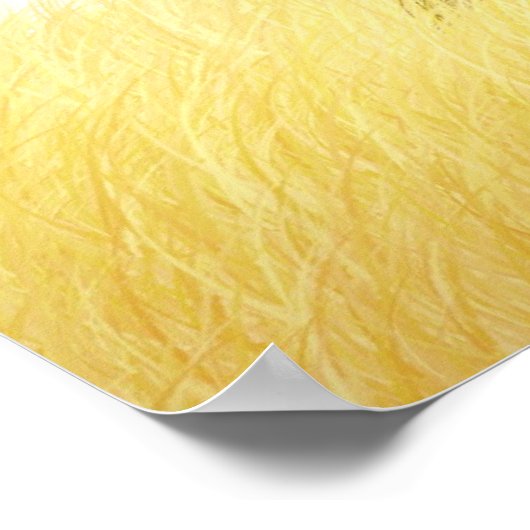 Soccer Lion Poster (Ecke)