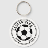 Soccer Lover Personalize Schlüsselanhänger (Vorderseite)