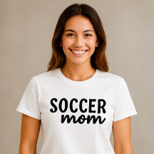 Soccer Mama Shirt - Einfaches Skriptdesign mit Her