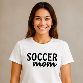 Soccer Mama Shirt - Einfaches Skriptdesign mit Her
