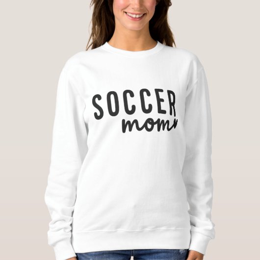 Soccer Mama Shirt - Einfaches Skriptdesign mit Her (Vorderseite)