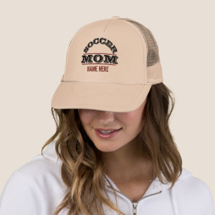 SOCCER MOM EDITABLE TRUCKER HAT TRUCKERKAPPE