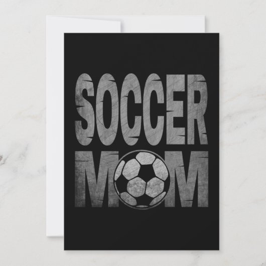 SOCCER MOM EINLADUNG (Vorderseite)