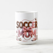 Soccer Mom mug – Faux Yarn Cozy Pullover Gift Kaffeetasse (Mittel)