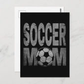 SOCCER MOM POSTKARTE (Vorne/Hinten)