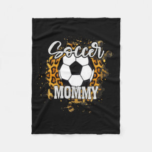 Soccer Mommy Vintage-Soccer-Familie passende T-Shi Fleecedecke