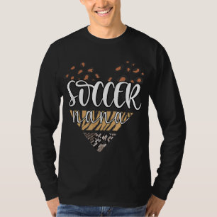Soccer Nana Heart Proud Soccer Player Großmutter T-Shirt
