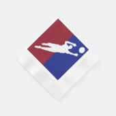 Soccer Napkin Serviette (Ecke)
